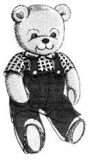 Bear in Overalls