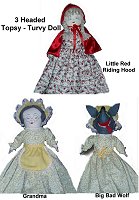 3 Headed Red Riding Hood