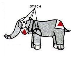 Sock Elephant 3