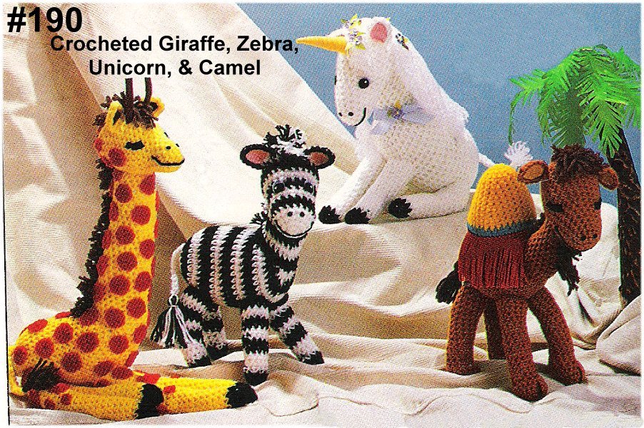 Crochet Giraffe Afghan Pattern